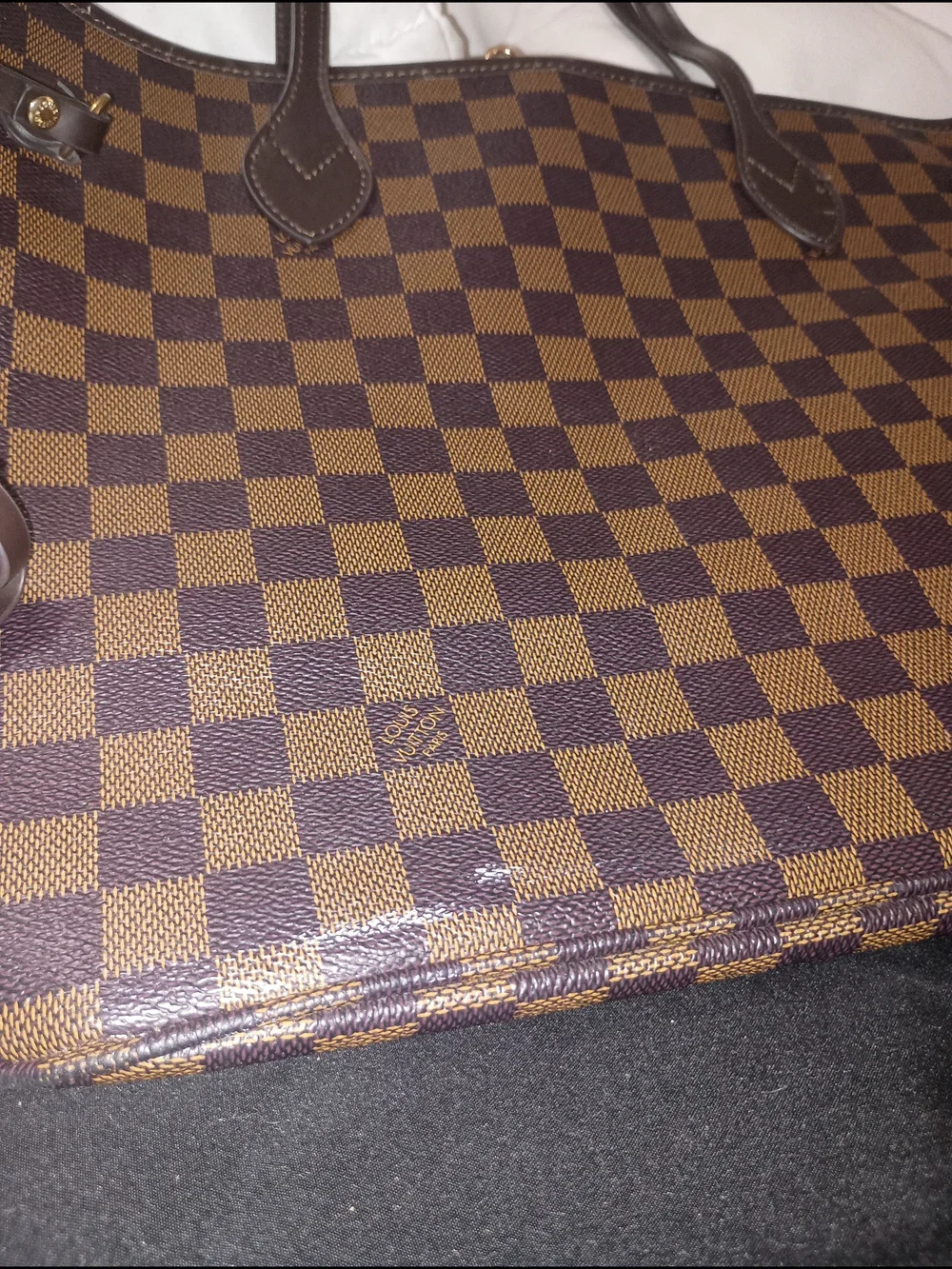 Louis Vuitton Checked Purse